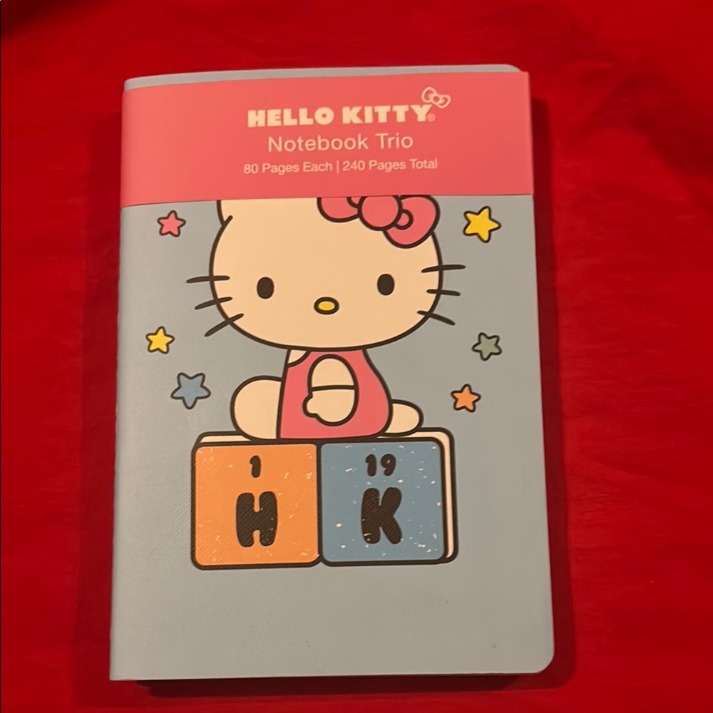 Hello Kitty Notebook Trio